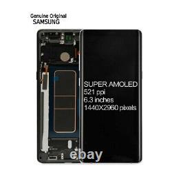 Original Samsung Galaxy Note 8 Sm-n950 Ecran LCD Véritable Oled Touch Uk