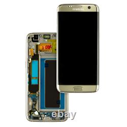 Original Samsung Galaxy S7 Edge G935f LCD Display Écran Tactile Bildschirm Gold