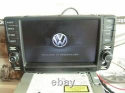 Original Vw Golf 7 VII 5g Navigation Display Bedienteil Discover Pro 5g0919606