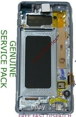 Pack De Service Authentique Samsung Galaxy S10 Plus (blue) Ecran Tactile