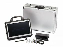 Panasonic Toughbook Cf-d1 Comprimé 13,3 4 Go Ram 250 Go Hdd Win7 A-ware Mit Koffer