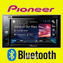 Pioneer Car/van CD DVD Usb Double Din 2din Stéréo Bluetooth Ipod Iphone 6.2 LCD