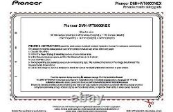Pioneer Dmh-wt8600nex Rb Din Digital Media Player 10 Hd Floating LCD Capacitif