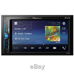 Pioneer Mvh-210ex Rb Double Din Mp3 / Wma Numérique Media Player 6.2 LCD Bluetooth