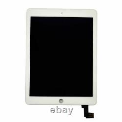 Pour Apple Ipad Air 2 Replacement Touch Screen Digitizer & LCD Assemblage Blanc Royaume-uni