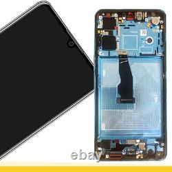 Pour Huawei P30 Bleu Véritable LCD Oled Avec Affichage De Cadre Touch Screen Assemblage Uk