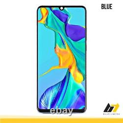 Pour Huawei P30 Pro (2019) Blue Écran LCD Tactile Oled Véritable Avec Cadre