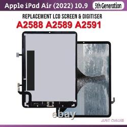Pour Ipad Air 5 (2022) 10.9 5ème Génération LCD Écran Tactile De Remplacement