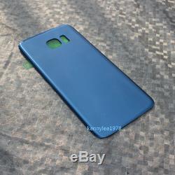 Pour LCD Samsung Galaxy S7 Bord G935f Écran + Écran Tactile + Cadre + Couvercle Bleu + Corail