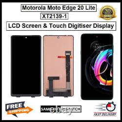 Pour Motorola Moto Edge 20lite / Xt2139-1 Affichage Touch Digitizer De Remplacement LCD
