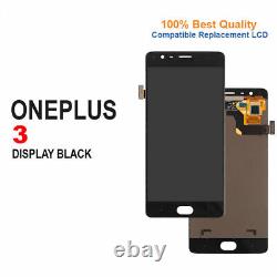 Pour Oneplus 2 3 5t 6 7t 8 Pro Replacement Oled Touch Screen Digitizer Black Uk
