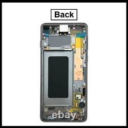 Pour Samsung Galaxy S10 / Sm-g973f Écran Argenté Écran Tactile De Remplacement LCD