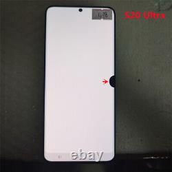 Pour Samsung Galaxy S20 Ultra G988 Écran LCD Tactile Digitizer Noir Point
