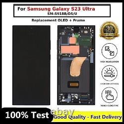Pour Samsung Galaxy S23 Ultra SM-S918B/DS/U Remplacement de l'écran tactile LCD OLED