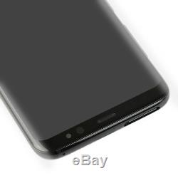 Pour Samsung Galaxy S8 G950f Cadre Écran Tactile Digitizer Cadre Noir