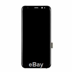 Pour Samsung Galaxy S8 Sm-g950f Écran LCD Complet + Écran Tactile Digitizer Noir