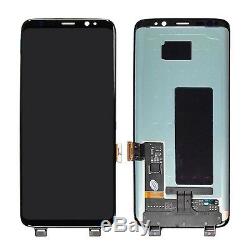 Pour Samsung Galaxy S8 Sm-g950f Écran LCD + Digitizer Noir À Écran Tactile