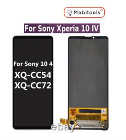 Pour Sony Xperia 10 IV XQ-CC54 XQ-CC72 Écran LCD OLED Affichage Tactile Digitizer-UK