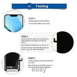 Pour le remplacement de l'écran d'affichage LCD et du digitiseur tactile de l'iPhone 13 Pro d'Apple.