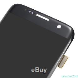 Remplacement Noir D'écran De Convertisseur Analogique-numérique D'affichage À Cristaux Liquides De Samsung Galaxy S7 Edge G935