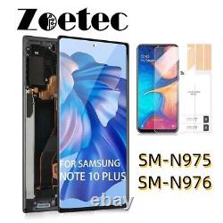 Remplacement de l'écran LCD OLED + cadre pour Samsung Galaxy Note 10+Plus SM-N975 976