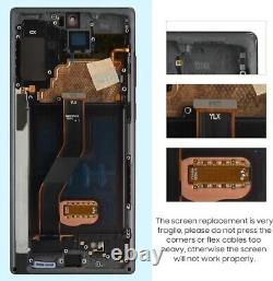 Remplacement de l'écran LCD OLED + cadre pour Samsung Galaxy Note 10+Plus SM-N975 976