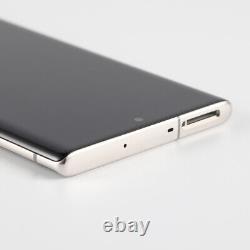 Remplacement de l'écran tactile LCD OLED pour Samsung Galaxy Note 10 + cadre blanc