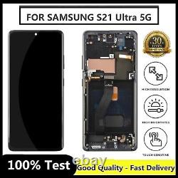 Remplacement de l'écran tactile OLED LCD pour Samsung Galaxy S21 Ultra 5G SM-G998B/DS