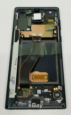 Samsung Galaxy Note 10 Black LCD Écran Tactile Digitizer + Cadre N970 Oem