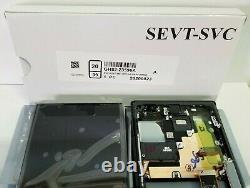 Samsung Galaxy Note 20 Ultra Black LCD Écran Digitizer Frame N986 Oem