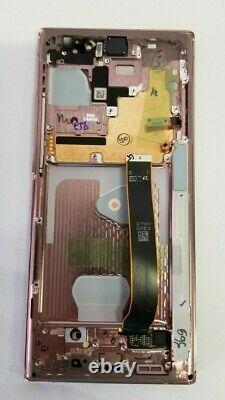 Samsung Galaxy Note 20 Ultra Bronze LCD Écran Digitizer Frame N986 Oem