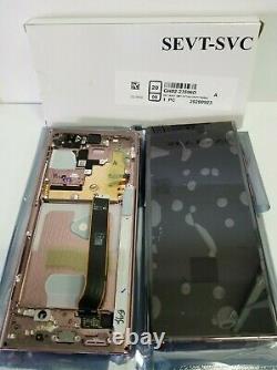 Samsung Galaxy Note 20 Ultra Bronze LCD Écran Digitizer Frame N986 Oem