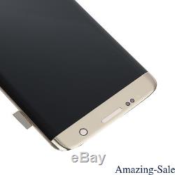 Samsung Galaxy S7 Edge Digitizer Touch Gold G935a G935t G935f Écran LCD Complet
