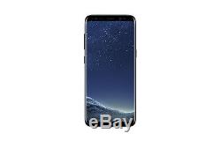 Samsung Galaxy S8 + Sm-g955u1 64 Go, Noir (déverrouillé) B Stock Shadow LCD