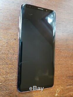 Samsung Galaxy S9 + Plus G965u1 (unlocked / Verizon / Sprint) 128go Violet LCD Burn