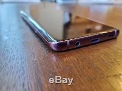 Samsung Galaxy S9 + Plus Sm-g965u1 (unlocked) 64gb Violet Imperfections LCD Tiny