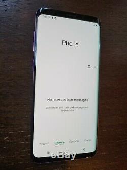 Samsung Galaxy S9 + Plus Sm-g965u1 (unlocked / Verizon / Sprint) 64gb Violet LCD Burn