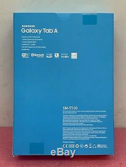 Samsung Galaxy Tab A Sm-t550 16 Go, Wi-fi, 9.7in Smoky Titanium Tout Neuf