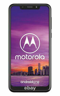 Sim Free Motorola One 5,9 Pouces LCD 64 Go 4 Go 15mp 4g Android Téléphone Portable Noir