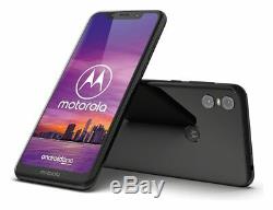 Sim Gratuit Motorola One 5,9 Pouces LCD 64gb 15mp Téléphone Mobile Noir