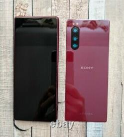Sony Xperia 5 J8210 Burgundy LCD Affichage Écran Tactile Digitiseur De Cadre