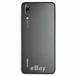 Téléphone Mobile Sans Huawei P20 Avec Écran Lcd, 5,8 Pouces, 128 Go, 4 Go Octa Core 24mp 4g - Noir