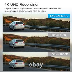 Toguard 12 4k Dual Dashcam Gps Kamera Auto Rückspiegel Écran Tactile Dvr Caméra