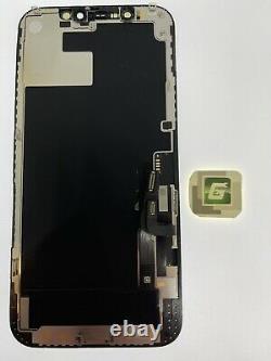 Véritable 9/10 Iphone 12/ 12 Pro Original Oled LCD Display Touch Screen Digitizer