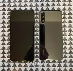 Véritable Huawei P30 Black LCD Affichage Écran Tactile Digitizer Cadre Couverture De Batterie