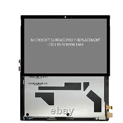 Véritable Microsoft Surface Pro 7 Remplacement LCD Led Écran Tactile 1866 12.3