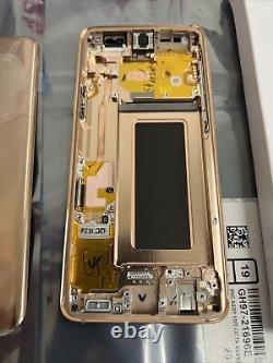 Véritable Pack Service Samsung Galaxy S9 G960 Écran Tactile LCD Or