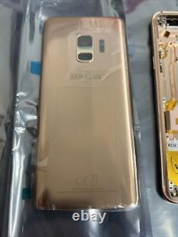 Véritable Pack Service Samsung Galaxy S9 G960 Écran Tactile LCD Or
