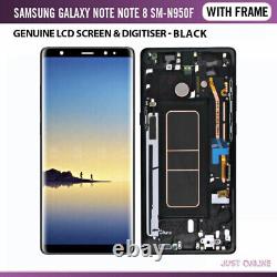 Véritable Samsung Galaxy Note 8 N950f Écran LCD Écran Touch Nugitizer Assemblage