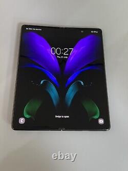 Véritable Samsung Galaxy Z Fold2 (5g) Sm-f916b Écran LCD Screen Mystique Noir-